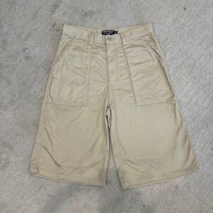 Vintage Polo Jeans Co. Beige Cargo Shorts Men's‎ Size 16 Classic Utility Y2K